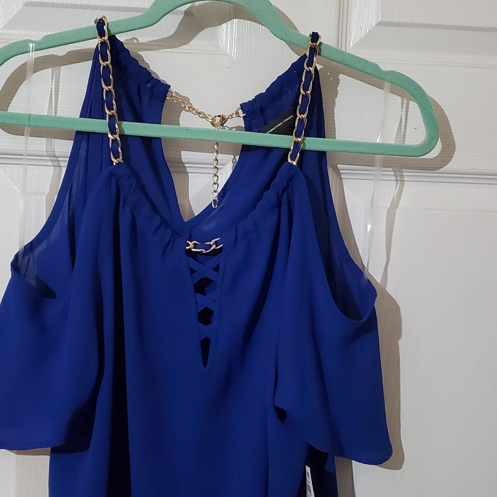 Gorgeous Blue tank top